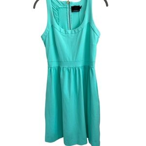 Cynthia Crawley Mint Green Fit and Flair midi dress